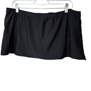 Croft & Barrow Black Swimwear Skirt 14